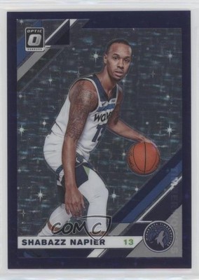 2019 Panini Donruss Optic FOTL Purple Stars Prizm 27/29 Shabazz Napier #141 z0i