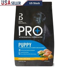 Pro Puppy Dry Dog Food Chicken Rice Recipe Healthy Growth No Fillers 16lb New