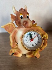 Ornamental alarm clock Dragon Various colours