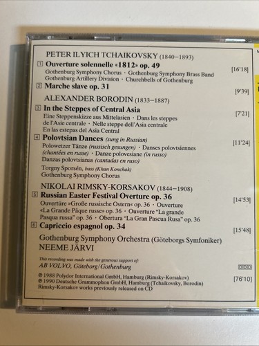 Tchaikovsky 1812 Marche Slave CD Like New Mint - Foto 3 di 7