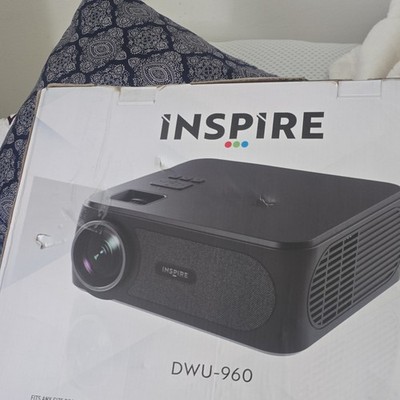 Inspire DWU-960 1080p DLP 9600 Lumens Wi-Fi HDMI/USB Long Throw Black