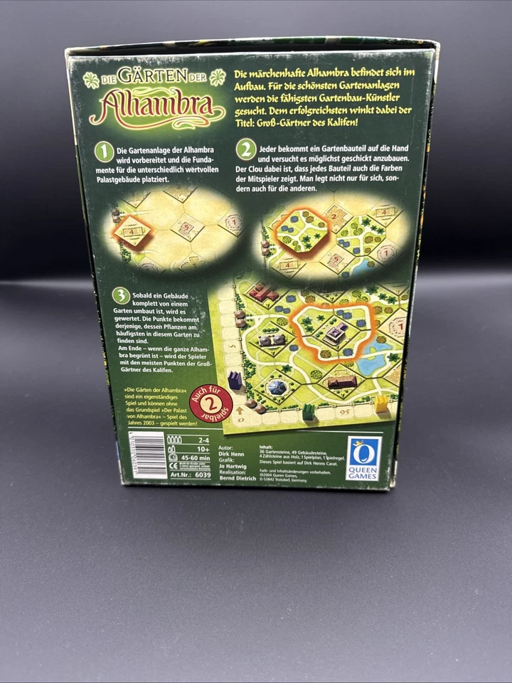 Die Gärten der Alhambra Queen Games Brettspiel Gesellschaftsspiel - Bild 3 von 4
