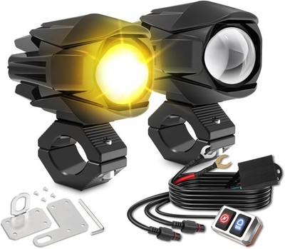 CO LIGHT LED Motorcycle Fog Lights 60W 18000LM Driving Auxiliary 7 PRO.