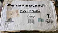 Ideal Sash Window Chubby Kat Door Fits Window Width 23" To 28" Flap U.5" X 10.5"