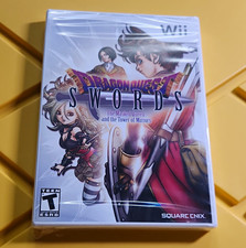 Dragon Quest Swords Masked Queen Tower of Mirrors Wii NTSC-U/C T Manual SEALED