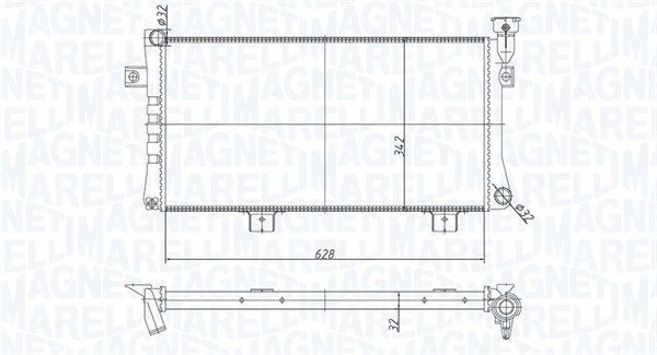 Magneti Marelli KüHler, MotorküHlung 350213180600 FüR Lada-image