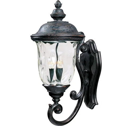 Maxim 40424WGOB Carriage House 26.5" 3-Light Outdoor Wall Mount in Oriental - Picture 1 of 2