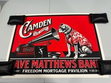 Dave Matthews Band Poster Camden Nj New Jersey 725 Rockwell Dmb 2025