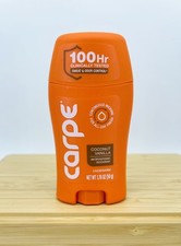 Desodorante antitranspirante control de olores de sudor Carpe 100 horas COCO VAINILLA 1,76 oz