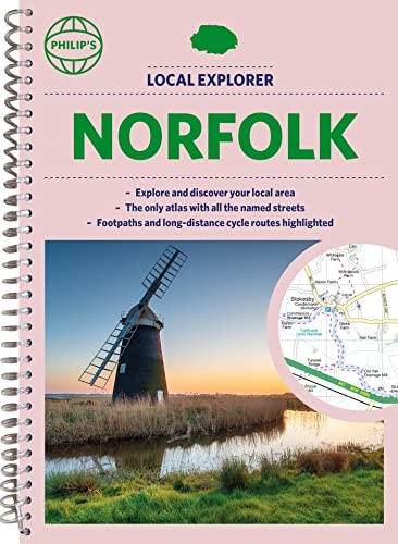 Philip's Local Explorer Street Atlas Norfolk Philip's Maps - Image 6