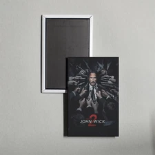 John Wick Chapter 2 Mini Movie Poster Fridge Locker Magnet