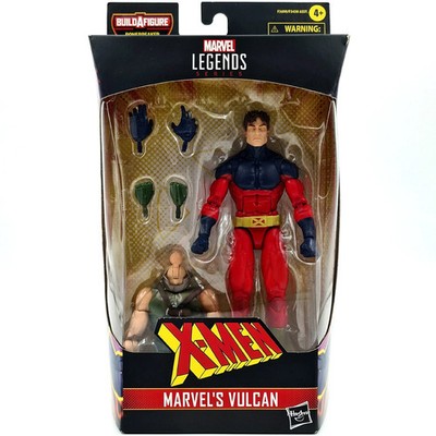 MARVELS VULCAN FIGURE X-MEN MARVEL LEGENDS SERIES BONEBREAKER BUILD A HASBRO OVP