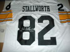JOHN STALLWORTH PITTSBURGH STEELER W/COA SIGNED OFFICIAL LICENSED PROLINE JERSEY