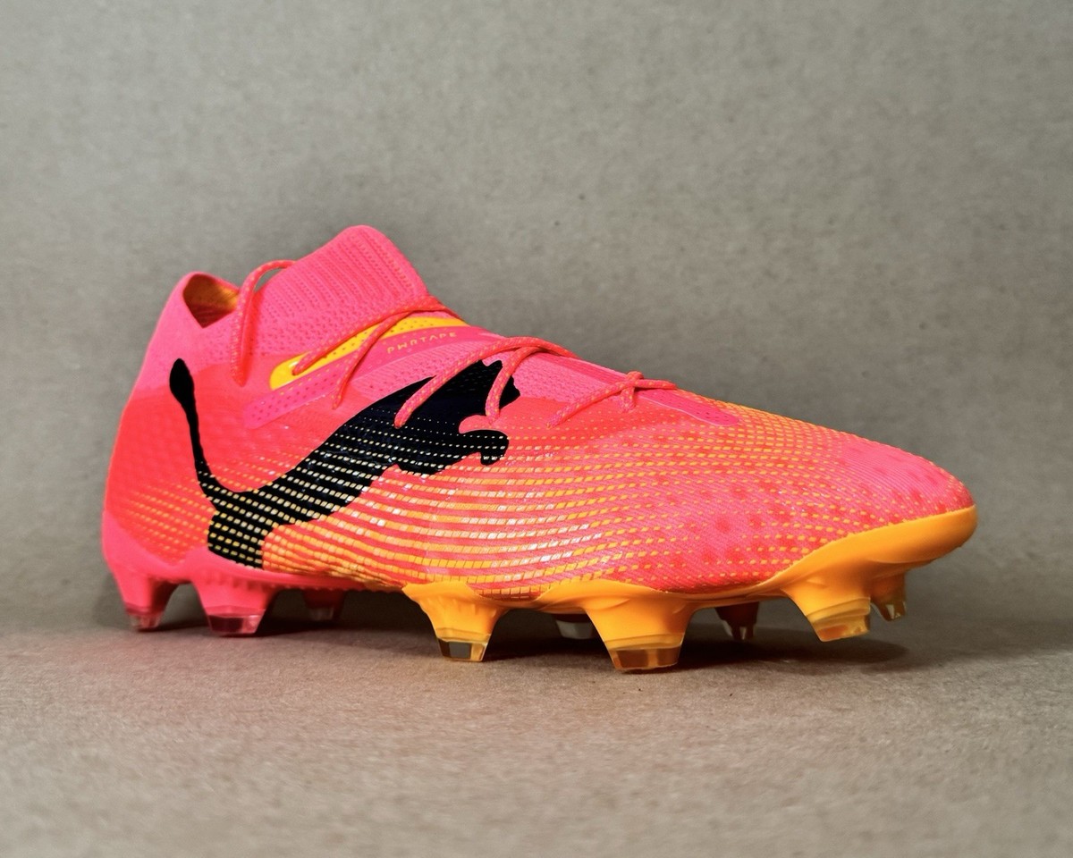 PUMA FUTURE 7 ULTIMATE FG/AG SUNSET GLOW SOCCER CLEATS (SZ 9-10