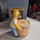 Vintage Homer Simpson Cookie Jar The Simpsons Treasure Craft 1995 Ceramic w/Box — photo 9