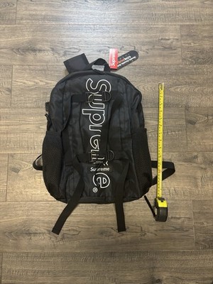 Supreme - Black Backpack - Box Logo Backpack