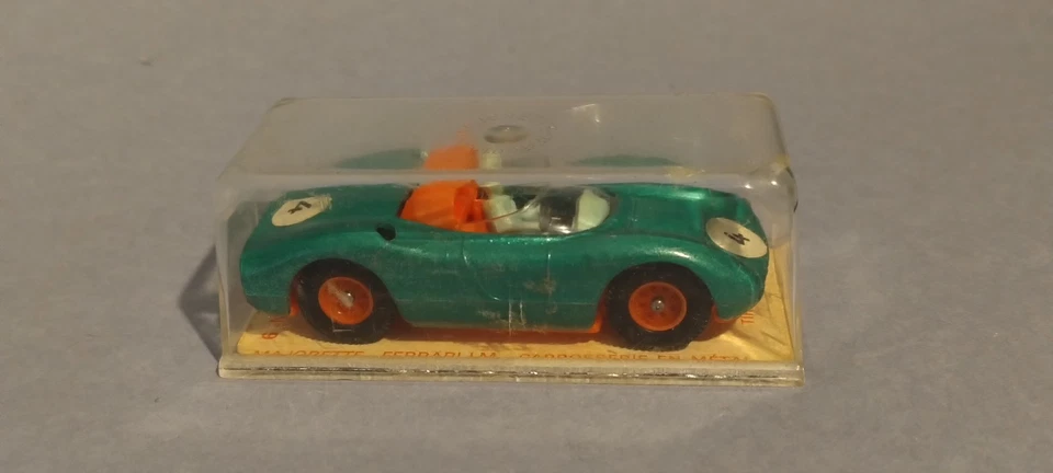 VINTAGE MAJORETTE RAIL ROUTE FERRARI LM N°9 1966 made in france - Immagine 4 di 4