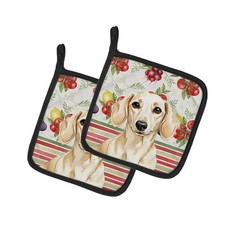 Carolines Treasures WDK8193PTHD Unisex Adult Cream Dachshund Vegetables Pot H...