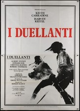 THE DUELLISTS 1977 Original Italian 55x78 Poster Ridley Scott Harvey Keitel