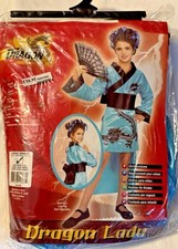 Kids Girls -Rubies Dragon Lady Halloween Costume Size Large 12-14