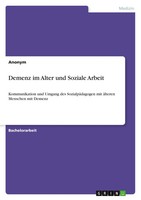 Anonymous | Demenz Im Alter Und Soziale Arbeit | Taschenbuch | Deutsch (2024)