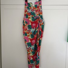 PLT Multicoloured Midi Floral Dress 10