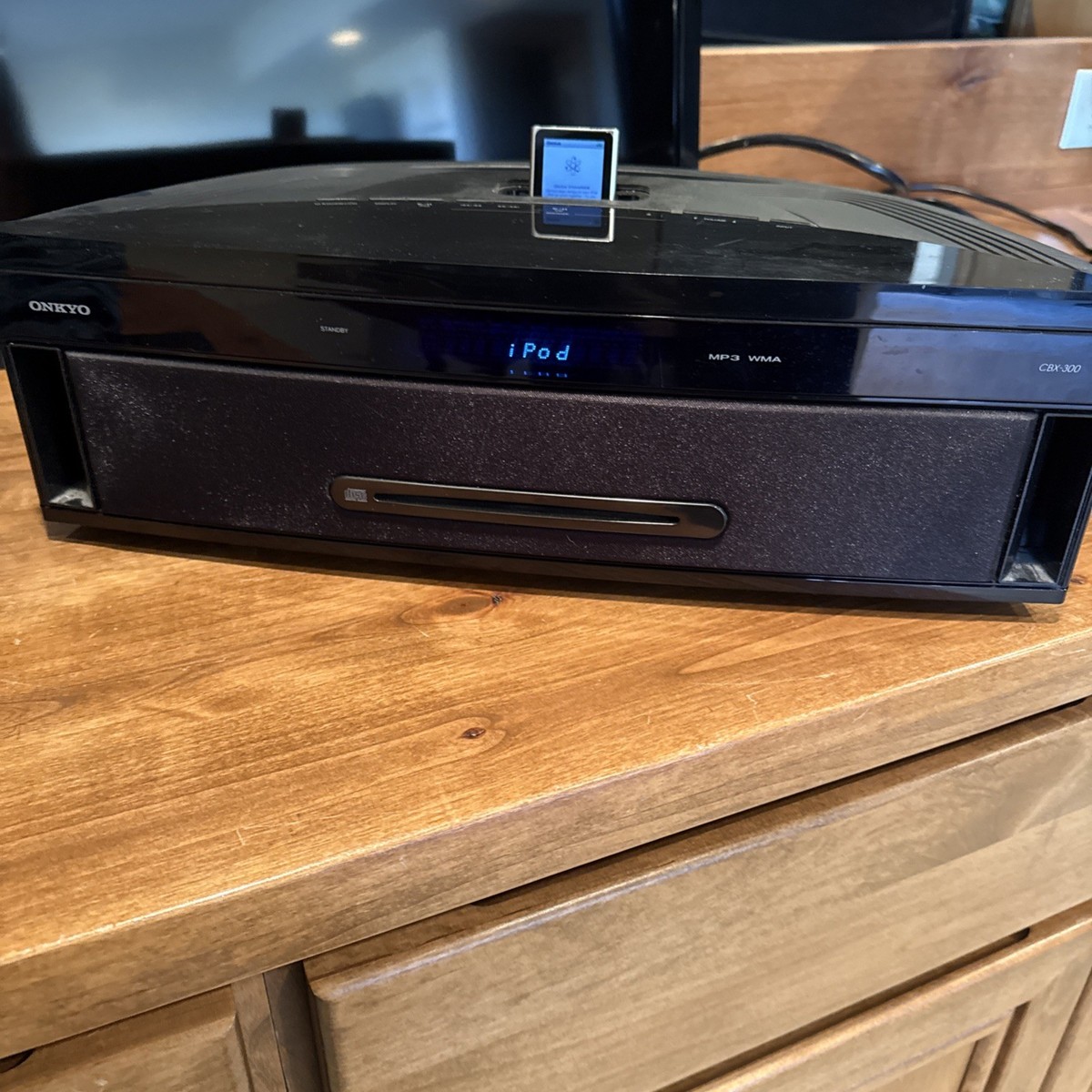 ONKYO CD iPod プレーヤー Onkyo CBX-300 CD, AM/FM Receiver /Ipod Dock – With Remote - Tested