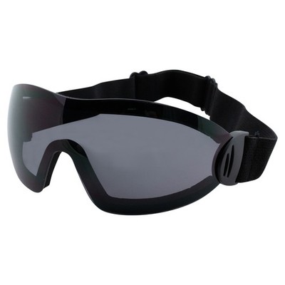 Global Vision Flare Padded Anti Fog Safety Motorcycle Goggles Smoke Lenses