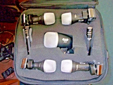CAD Stage7 Drum Microphone 7 Piece Pack w Carry Case