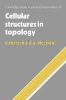 Rudolf Fritsch (U. A.) | Cellular Structures In Topology | Taschenbuch (2008)