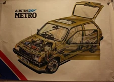 Austin Original Factory Posters c1980s