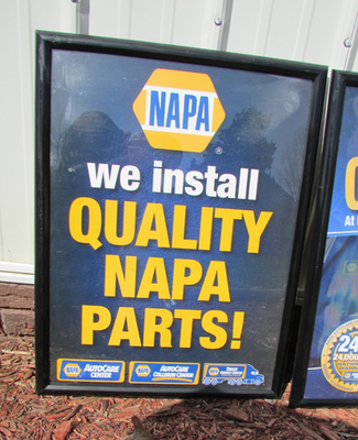 Set of 4 NAPA Auto Parts Store Display Posters | eBay