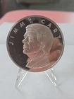 Vintage 1977 Jimmy Carter 6.4oz .999 Fine Silver Bullion Coin