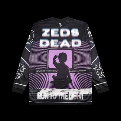 ZEDS DEAD - They're Here Moto Jersey M 👽 | eBay