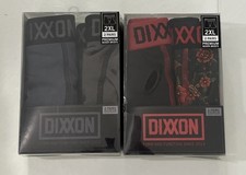 Lot Of 2 Boxes 4 Pair Dixxon Men  s 2XL Boxer Briefs Blue Gray Red Black