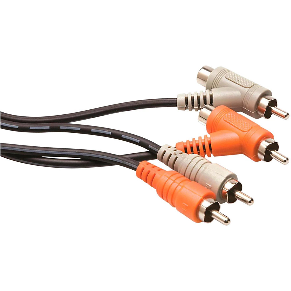 Hosa Dual RCA to RCA Cable Black 1 Meter 2990₽