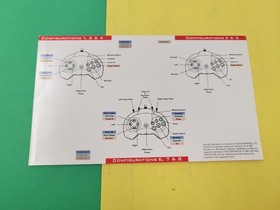 MechWarrior 2: 31st Century Combat SEGA Saturn Controller Card Only *NO GAME*