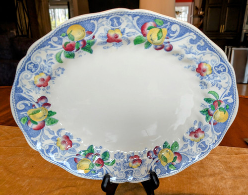 Royal Doulton "Pomeroy" 13" Oval Large Platter - From Davenport Collection - Picture 1 of 7
