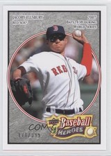 2008 Upper Deck Baseball Heroes Charcoal 171/399 Jacoby Ellsbury #24 0z8