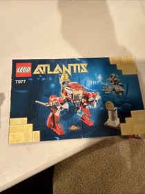LEGO Atlantis: Seabed Strider (7977) 100% Complete With Figures
