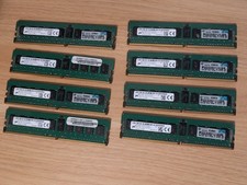 Lot of 4 Micron 8GB DDR4-2133P ECC RDIMM Server Memory RAM MTA18ASF1G72PZ-2G1