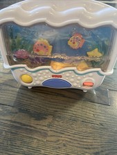 Vintage Fisher Price Ocean Wonders Aquarium Musical Crib Soother 2002 Tested