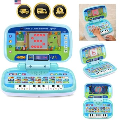 Educational Kids Laptop Toy Learning Tablet Animal Music Letters ABC Preschool
