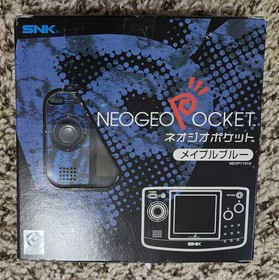 NeoGeo Pocket Color Console And Game Lot *English*