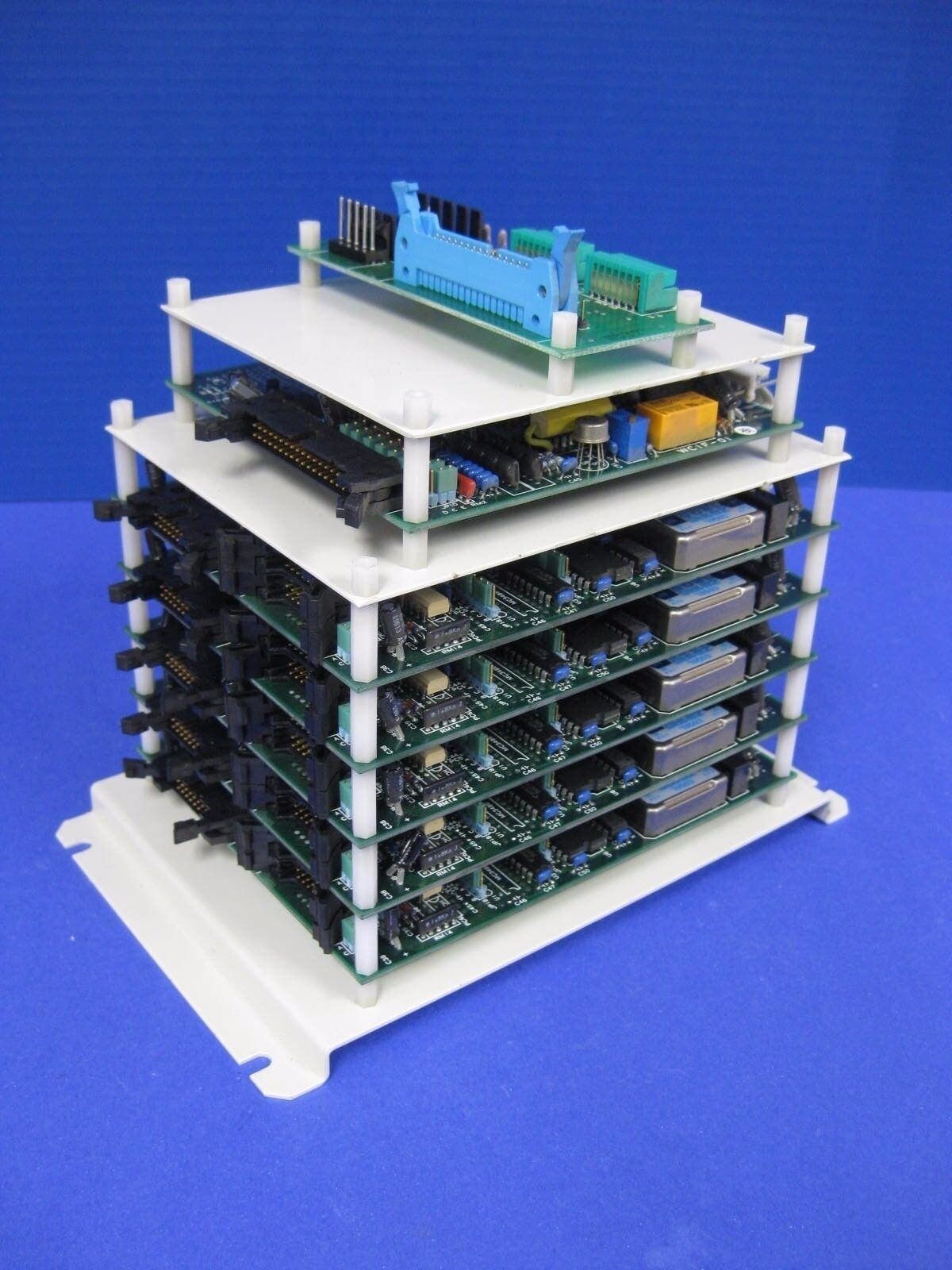 TEL Tokyo Electron T-Bawl Control Unit PCB Assembly w/ (5) MDIF-01A-1 & WCIF-01