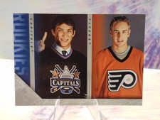 2005-06 Alexander Ovechkin / Jeff Carter Upper Deck #487 Young Guns Checklist 