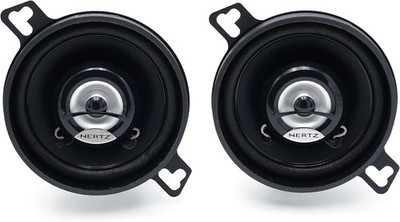 HERTZ Dieci DCX-87.3 3.5'' 2-Way Coaxial Car Audio Speakers Pair 60W Max New