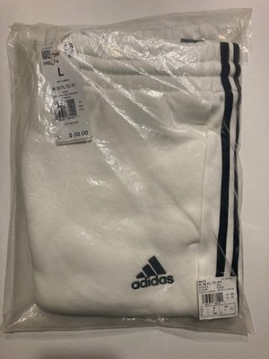 adidas Men Essentials Tapered 3-Stripes Track Pant - Black, Size XL (H46105)