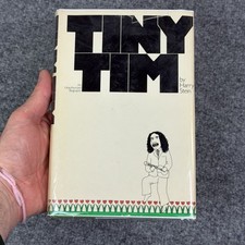 Tiny Tim Book First Edition 1976 Harry Stein Hardcover Playboy Press + EXTRA