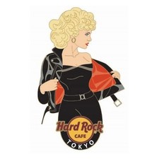 HARD ROCK CAFE Olivia John Charity Pin Badge Tokyo Unused